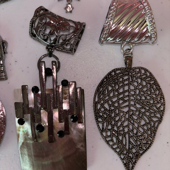 Collection of Silver Scarf Accents - Picture 7 of 13